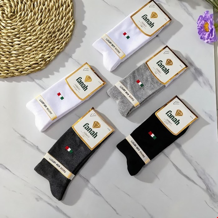 جوراب مردانه پک 3 عددی تراکم بالا مارک پناه